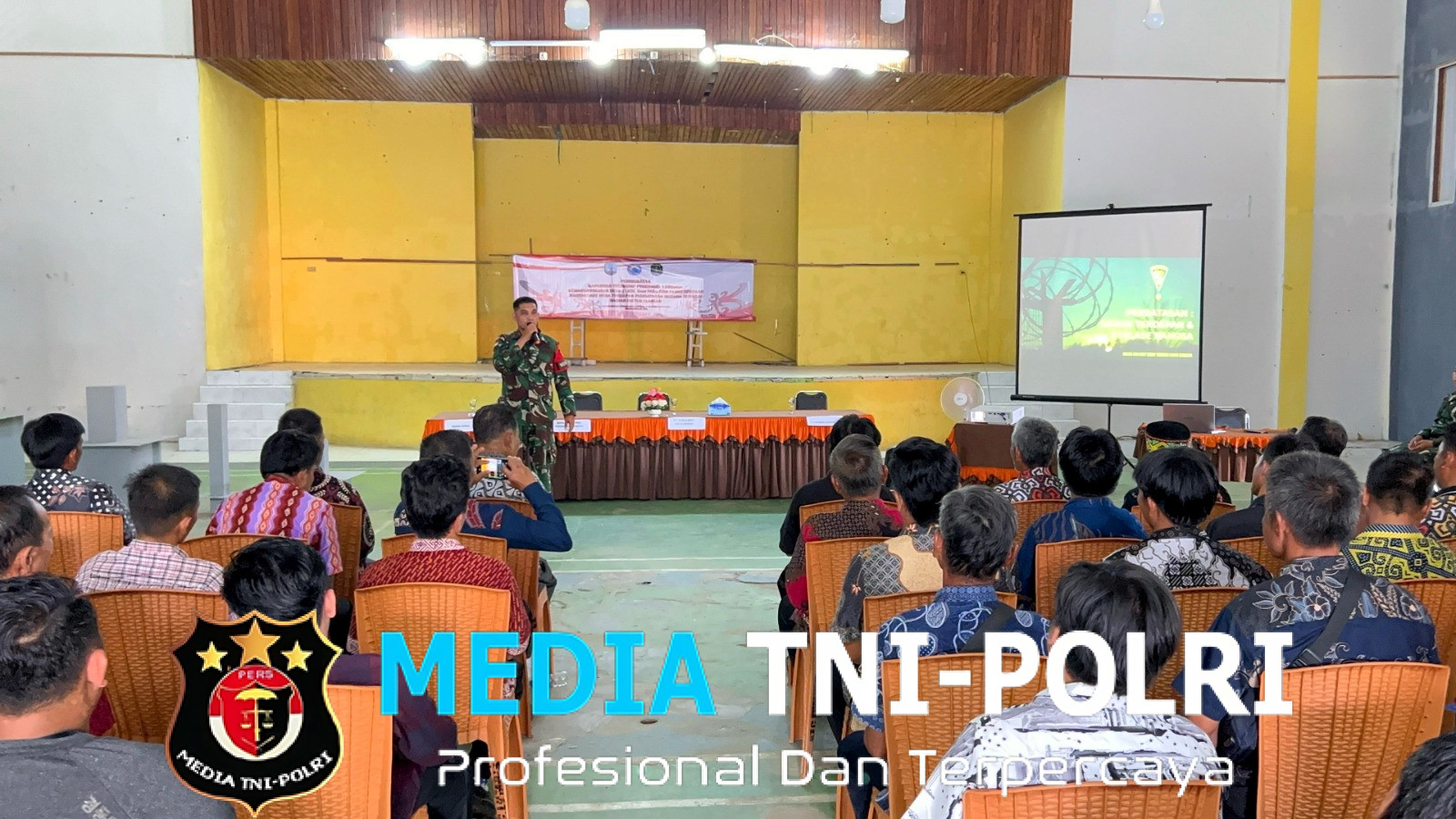 Satgas Pamtas Yonarmed 11 Kostrad Ikuti Bimtek Penguatan Kapasitas LKD dan LAD di Perbatasan Kalimantan Utara