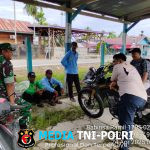 Bati Tuud Koramil 1705-02/Napan Jalin Silaturahmi Kepada Aparat Distrik Makimi