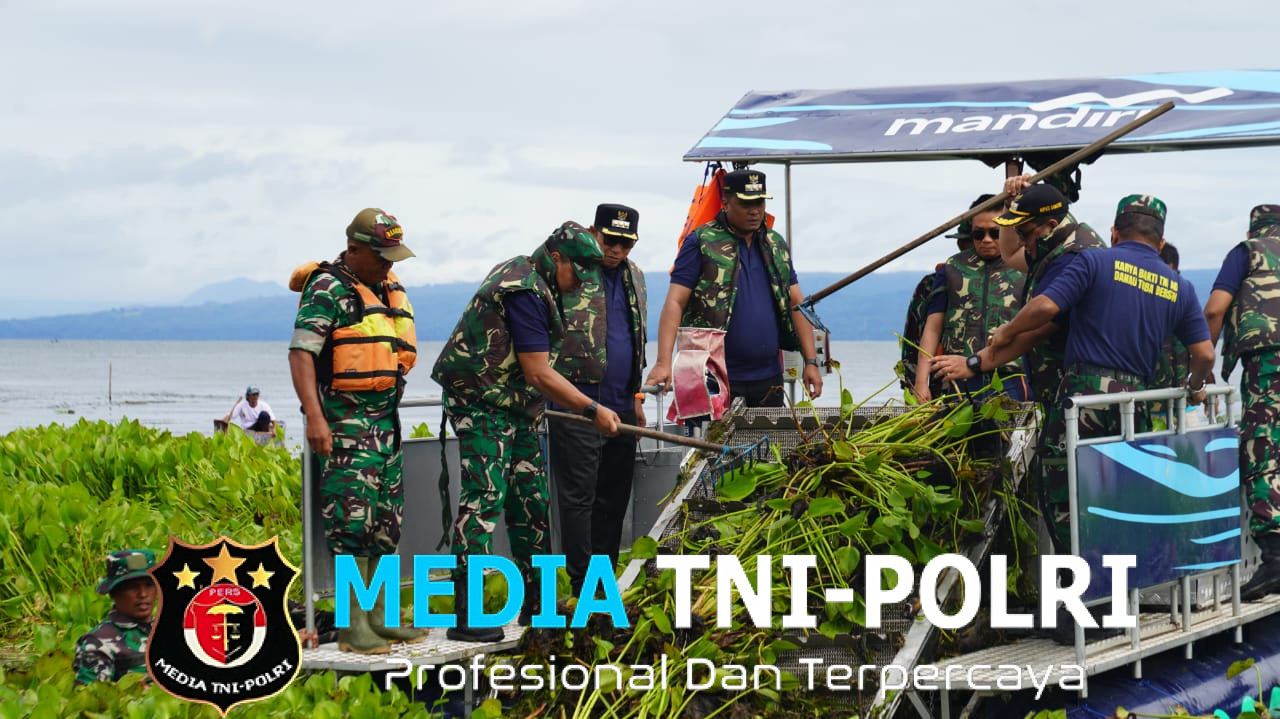 Kodam I/BB bersama 7 Bupati Sumut Gaungkan Pelihara Kelestarian Danau Toba