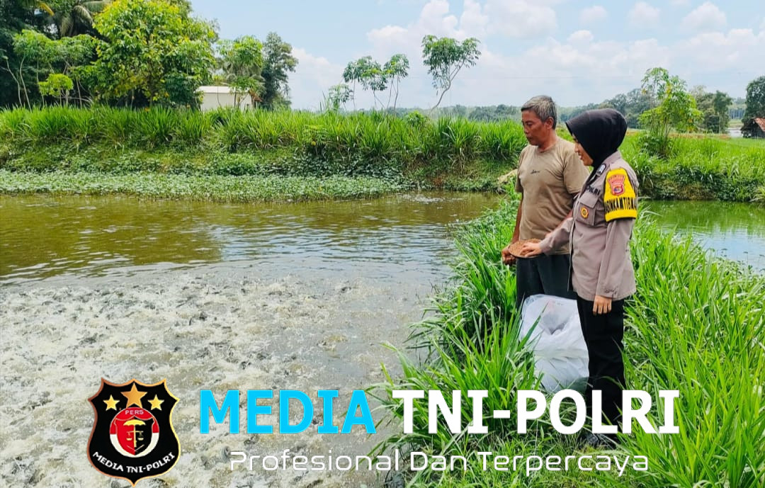 Dukung Asta Cita, Srikandi Polsek Punggur Giatkan Program Ketahanan Pangan Lewat Budidaya Ikan Lele