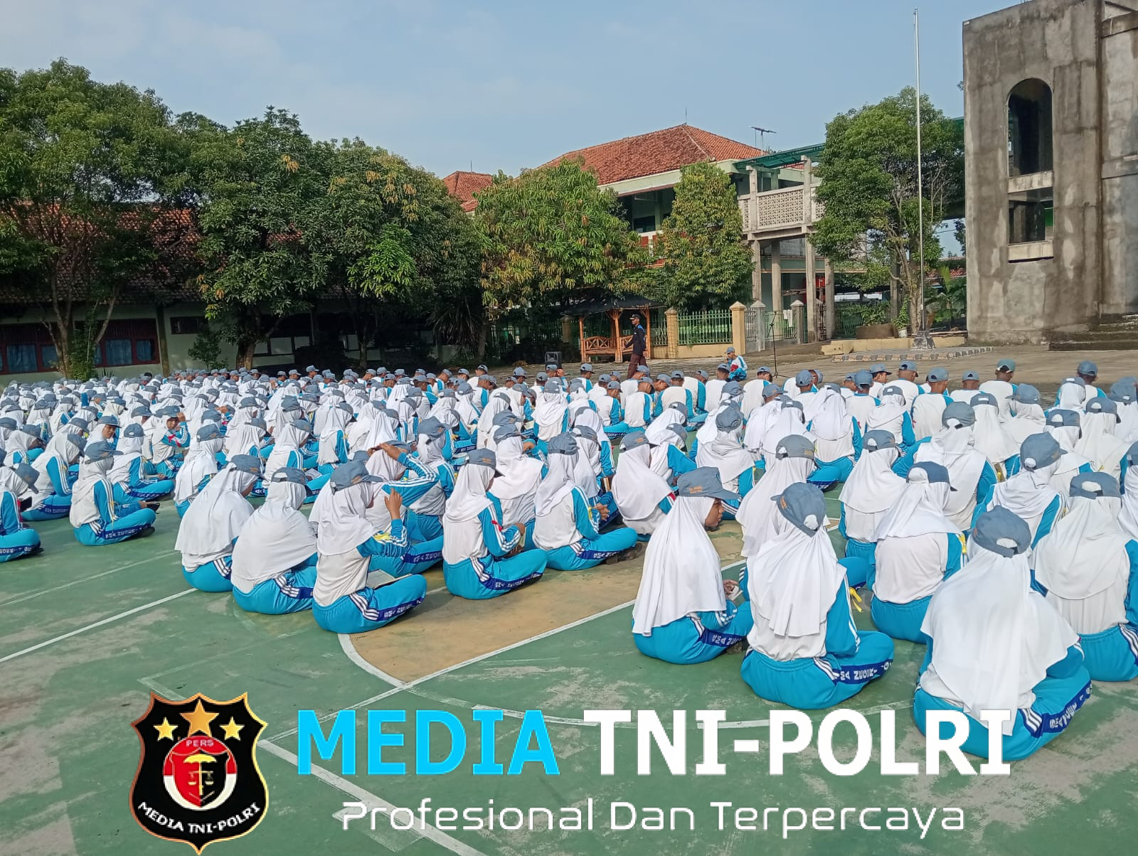 Babinsa Latih PBB Tanamkan Kedisiplinan dan Nasionalisme