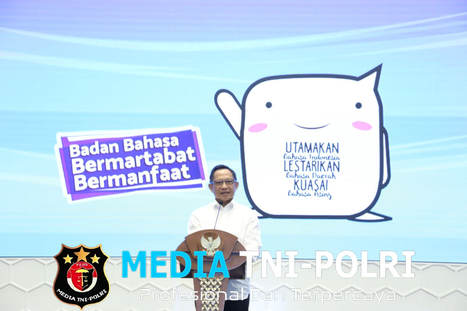 Mendagri Dorong Kepala Daerah Susun Program Dukungan Penggunaan Bahasa Indonesia