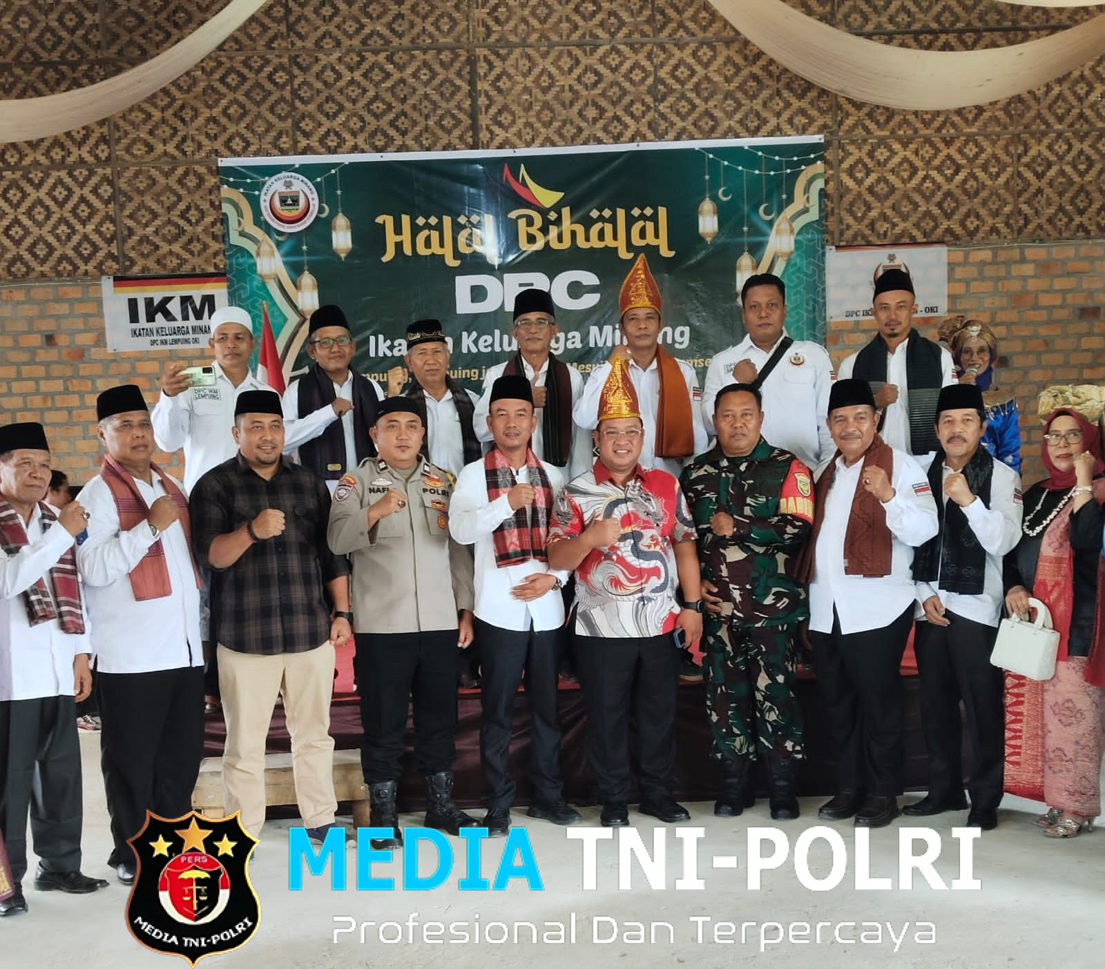 Haprianto Tanjung Hadiri Halal Bihalal DPC Ikatan Keluarga Minang (IKM) di Tugu Mulyo