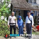 Anggota Polres Wonosobo Renovasi 3 Warga Tak Layak Huni di Desa Wonosobo