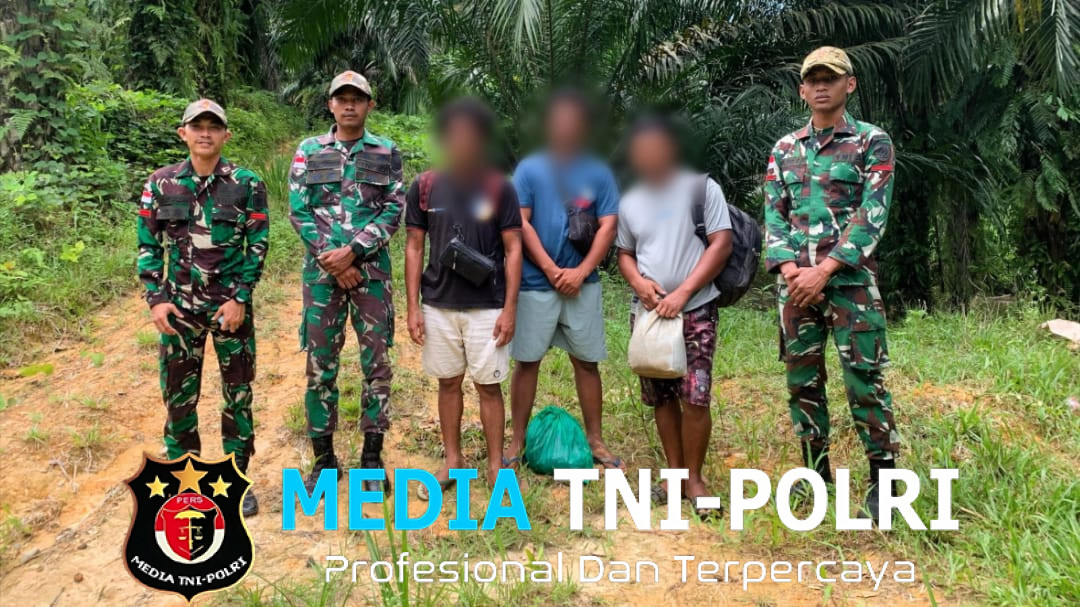 Penggagalan CPMI Illegal di Perbatasan RI-Malaysia oleh Satgas Pamtas Yonarmed 11 Kostrad