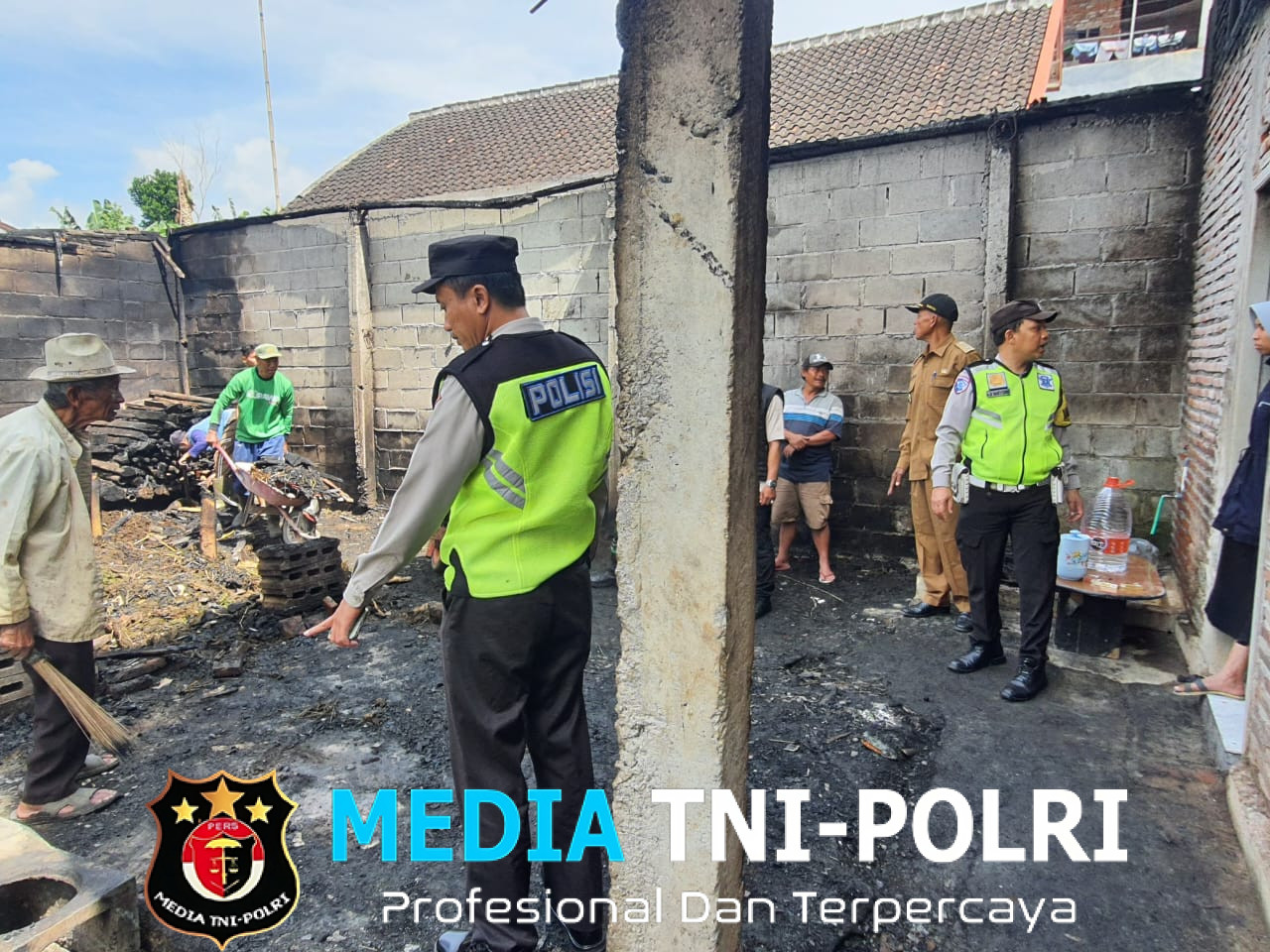 Kandang Terbakar di Dau Malang, 26 Kambing dan 15 Ayam Terpanggang