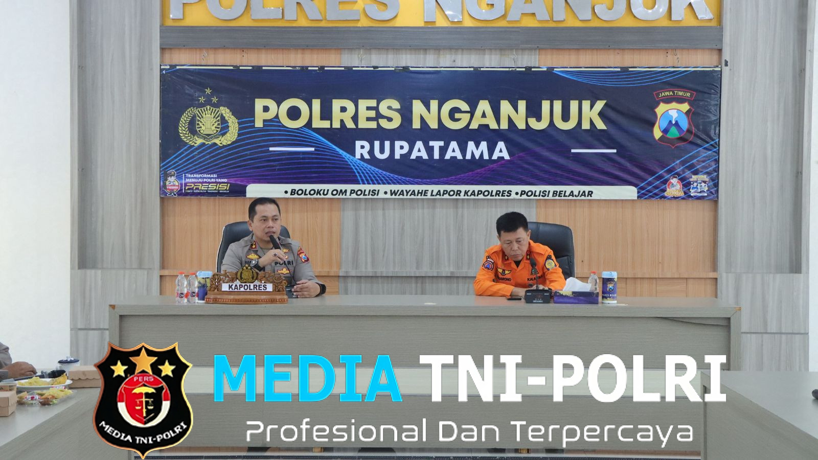 Polres Nganjuk Gelar Rakor persiapan Mayday, Isi Kegiatan Positif untuk Kebersamaan
