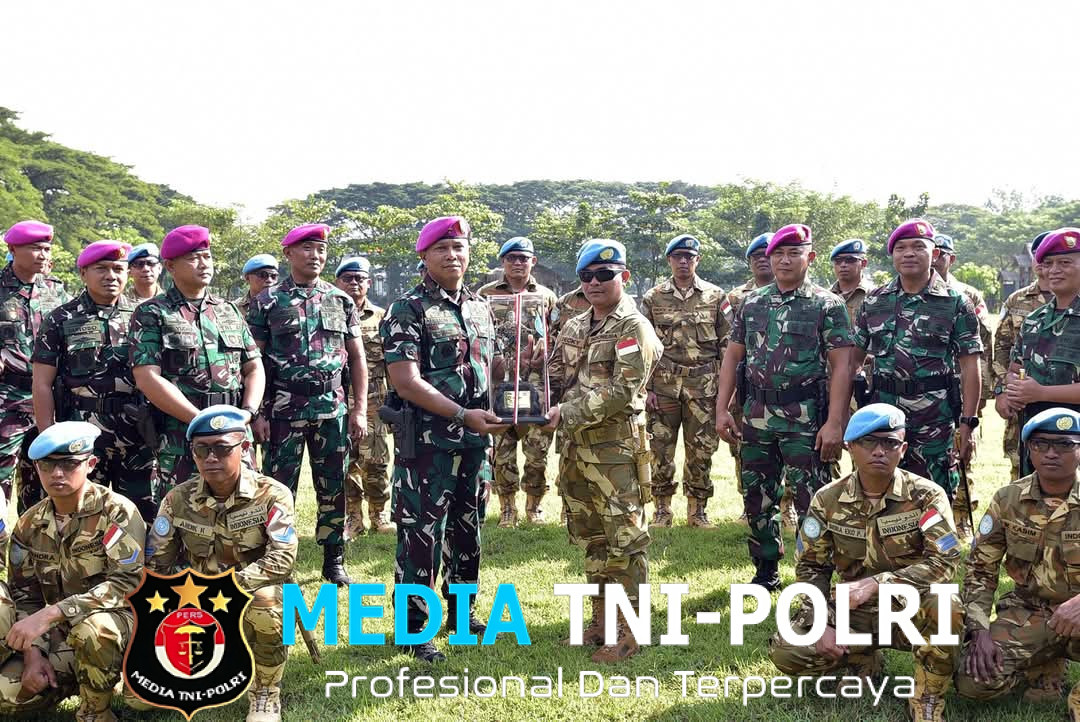 Komandan Pasmar 2 Sambut Kedatangan Satgas TNI Konga UNIFIL TA. 2024