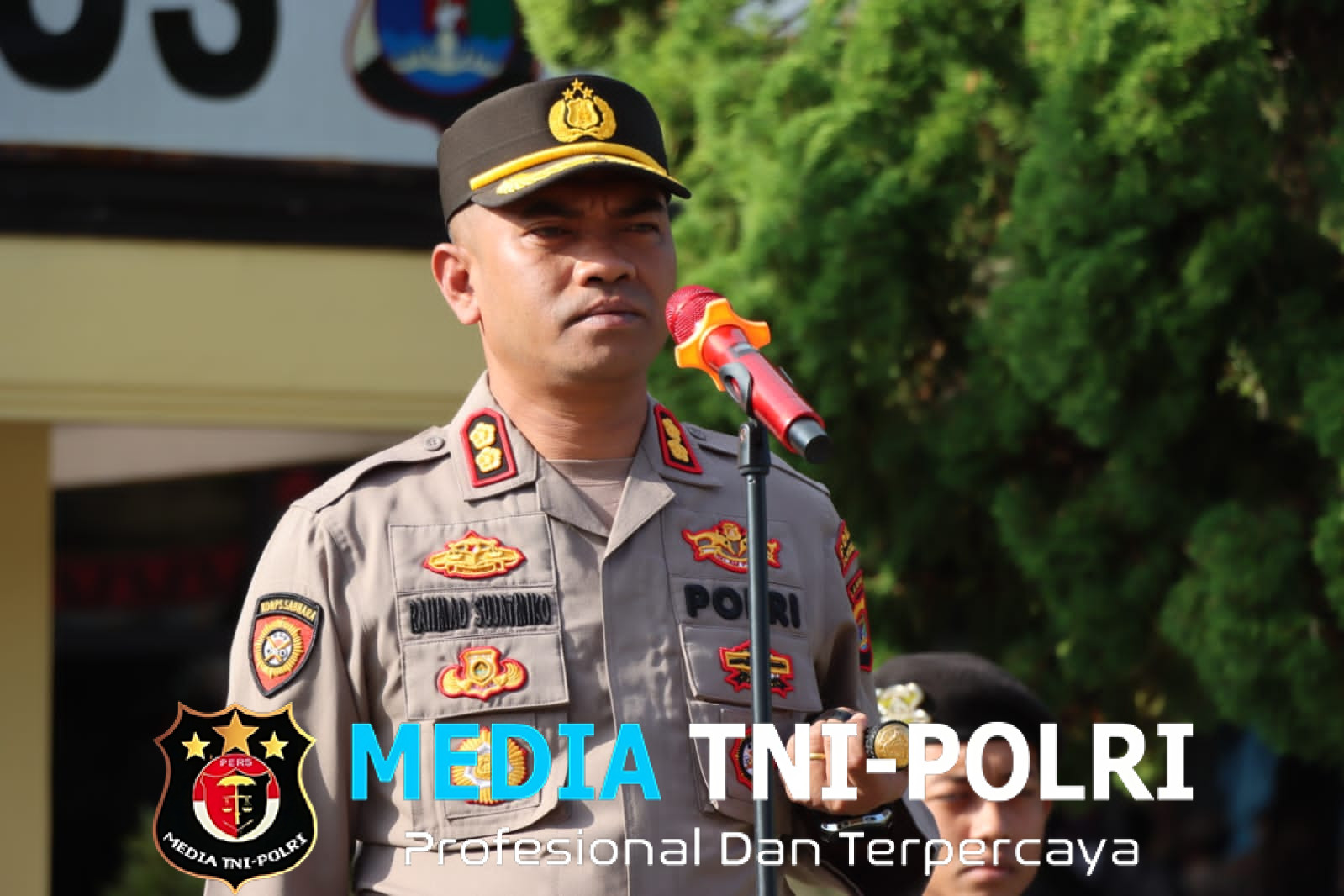 Pimpin Apel Perdana, Kapolres Tanggamus Sampaikan Sejumlah Pesan Tegas ke Personel