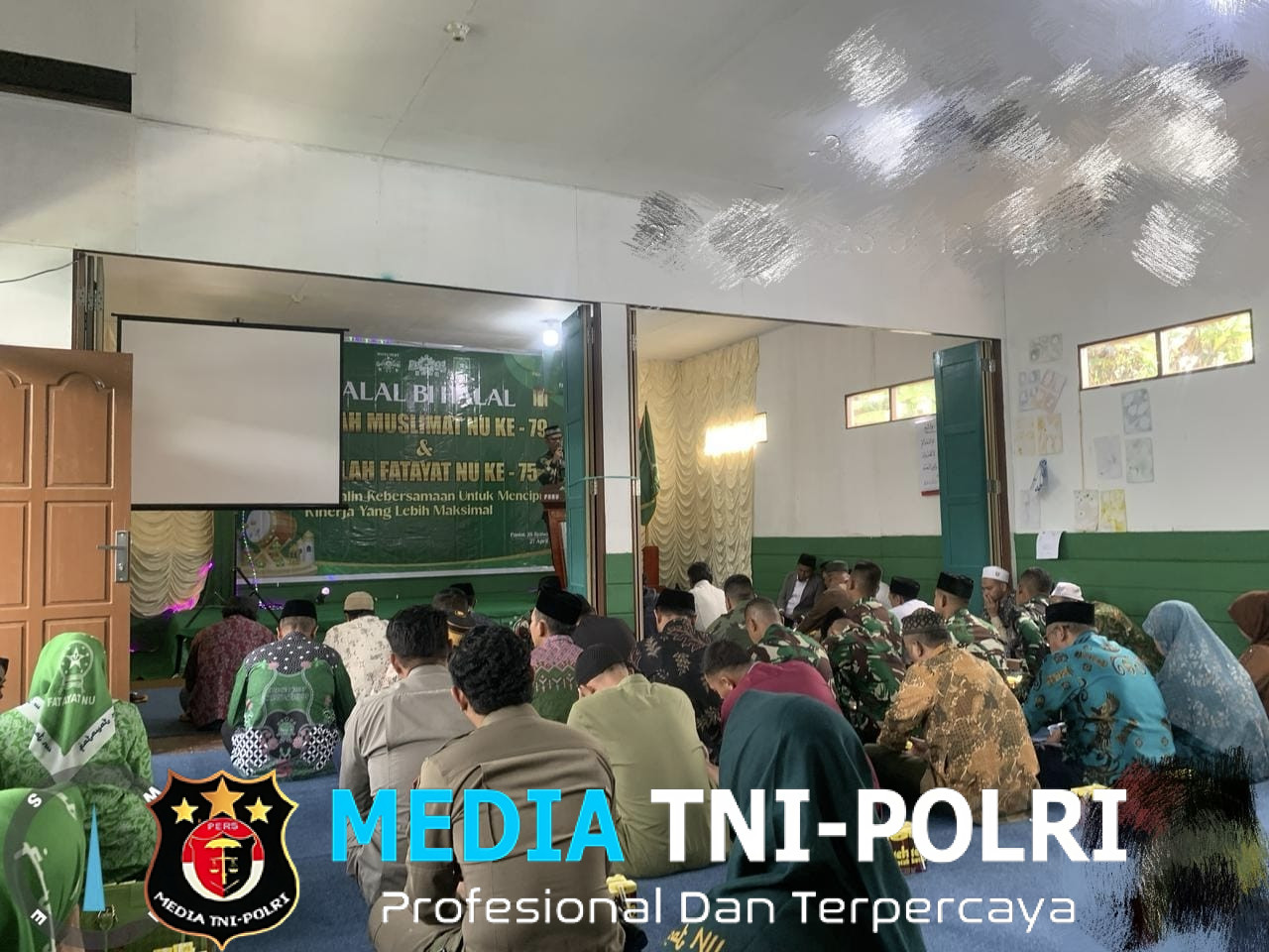 Satgas Ops Damai Cartenz-2025 Menghadiri Halal Bihalal dan Harlah ke-79 Muslimat NU di Paniai