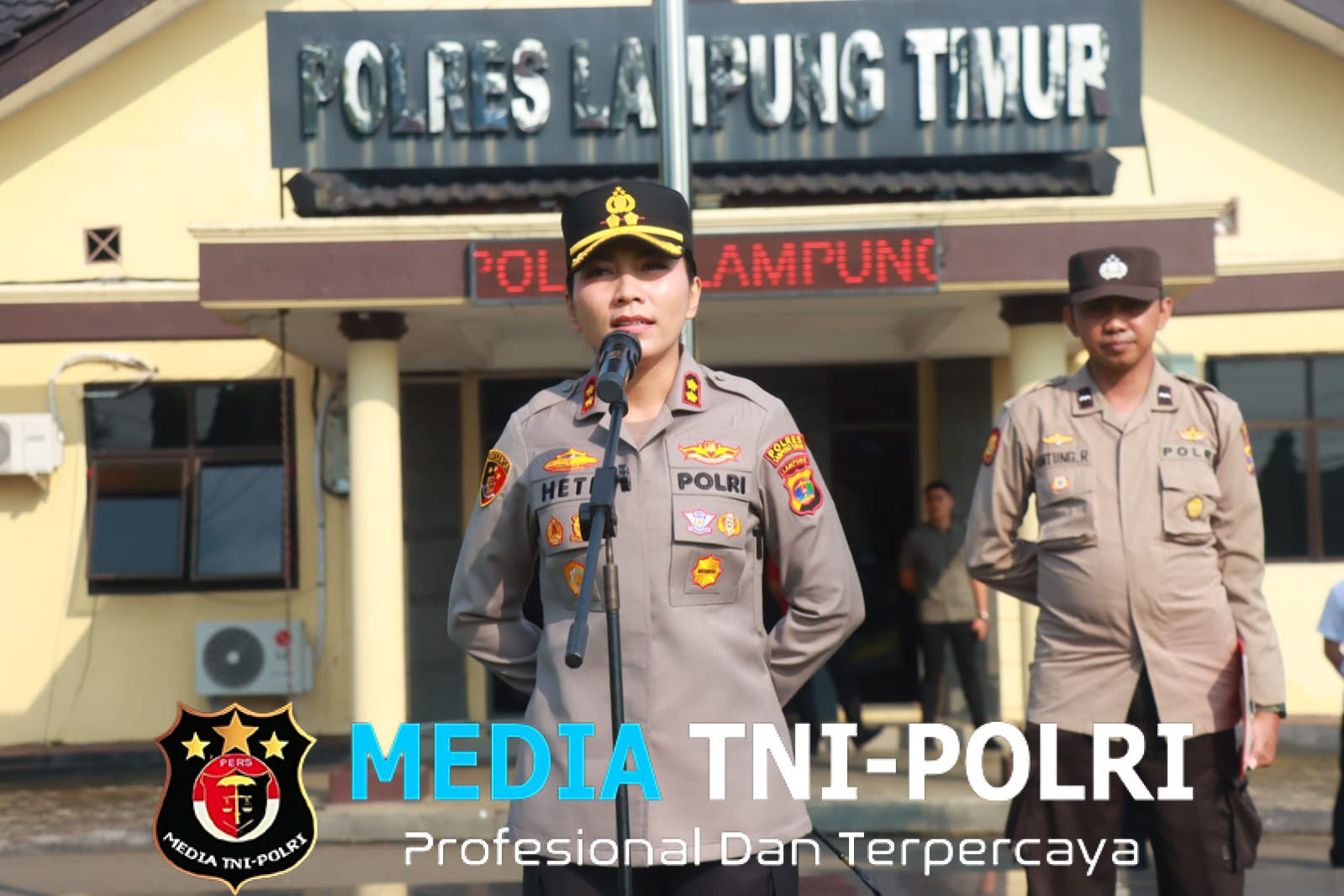 Kapolres Lampung Timur Siap Dukung Program Pemerintah Sukseskan Ketahanan Pangan