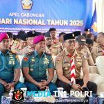 Danyonif 8 Marinir Menghadiri Apel Gabungan Saka Daerah Sumatera Utara TA. 2025