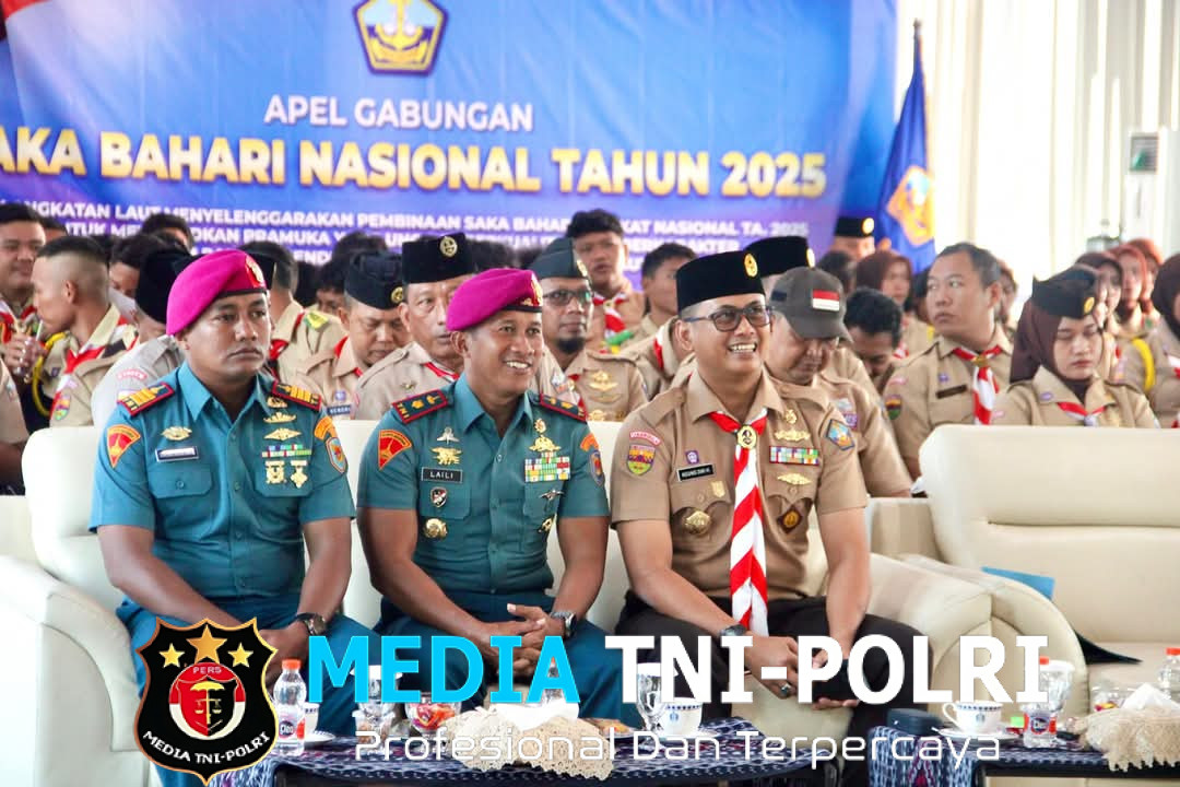 Danyonif 8 Marinir Menghadiri Apel Gabungan Saka Daerah Sumatera Utara TA. 2025