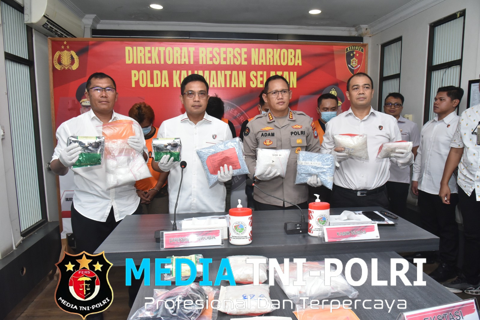 Polda Kalsel Bongkar Jaringan Narkoba Terafiliasi Fredy Pratama