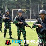 Asah Naluri Tempur, Prajurit Yonif 5 Marinir Laksanakan Pendalaman Materi Patroli