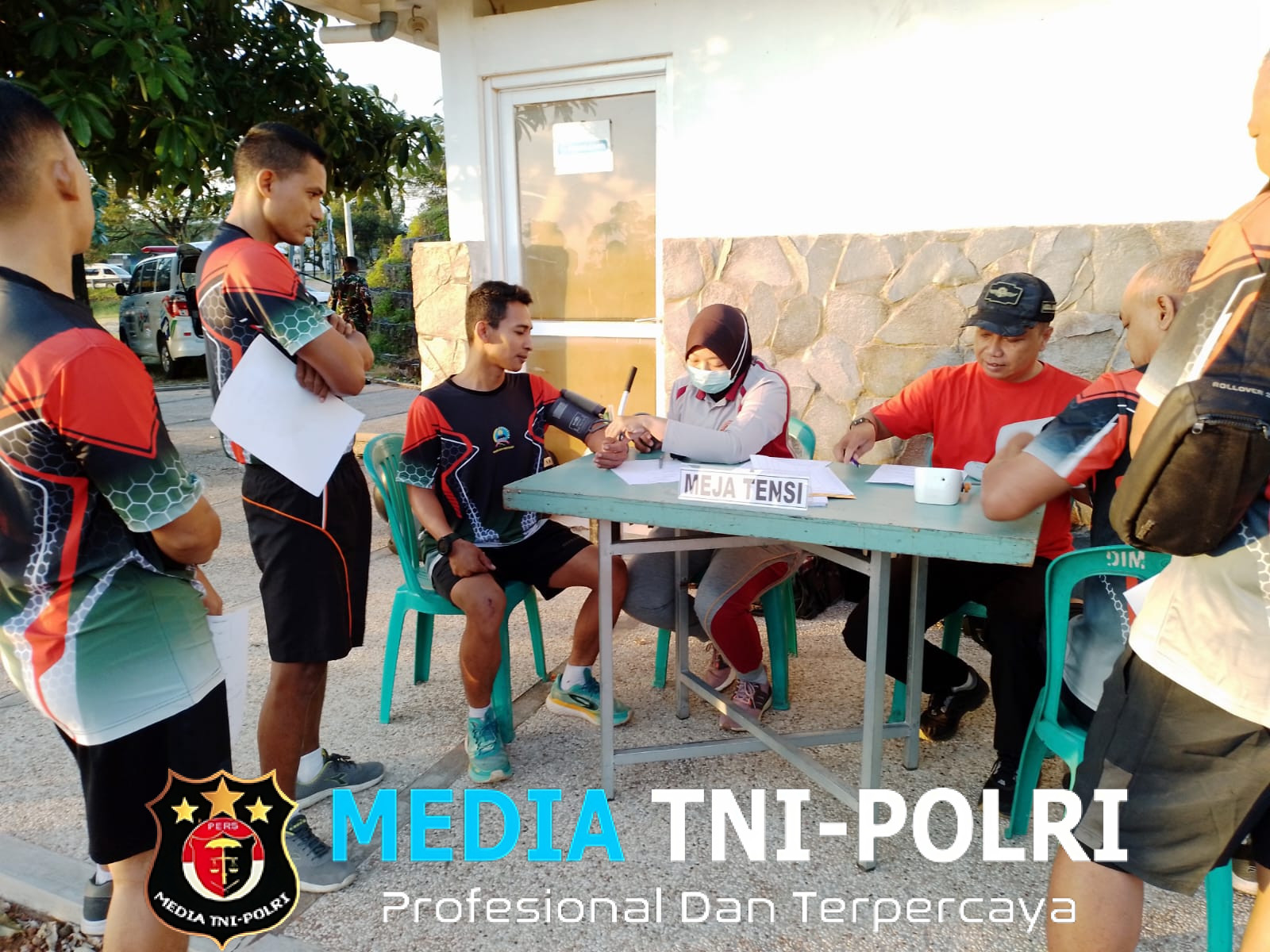 Pastikan Kesehatan, Garjas Kodim Boyolali Awali dengan Tes Kesehatan