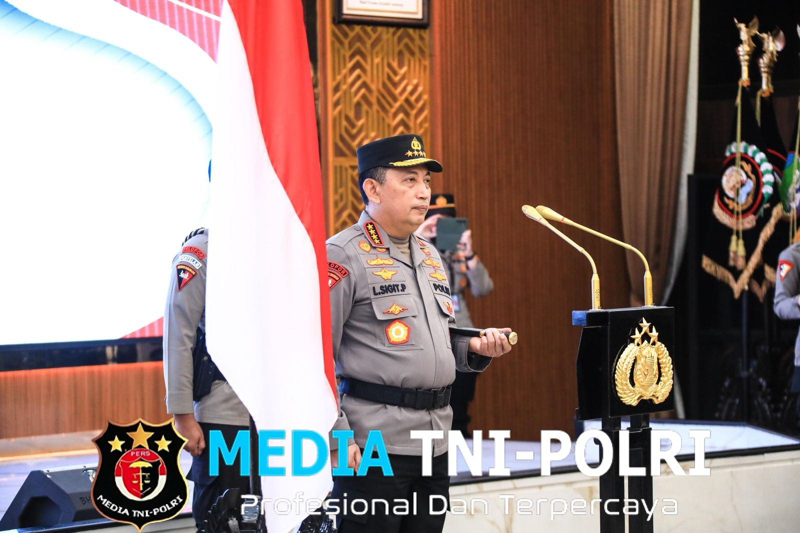 Mabes Polri Gelar Korps Raport Kenaikan Pangkat Pati Polri, 13 Perwira Tinggi Naik Pangkat