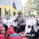 Anak-Anak RA Diponegoro Gurah Antusias Kunjungi Mapolres Kediri