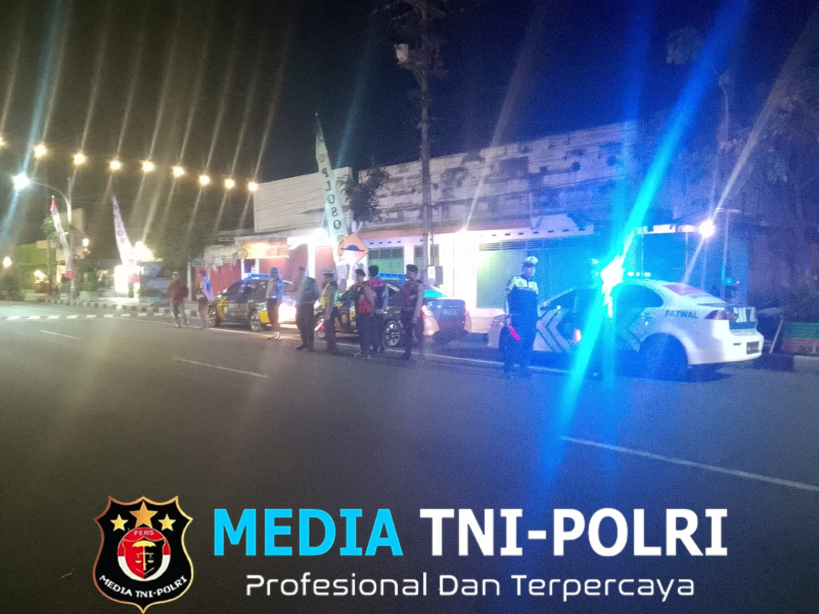Polres Nganjuk Gelar Patroli Kewilayahan Jelang Mayday 2025