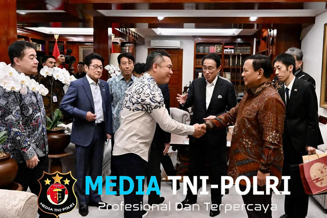 Presiden Prabowo Terima Kunjungan Utusan khusus PM Jepang Fumio kishida di Kartanegara