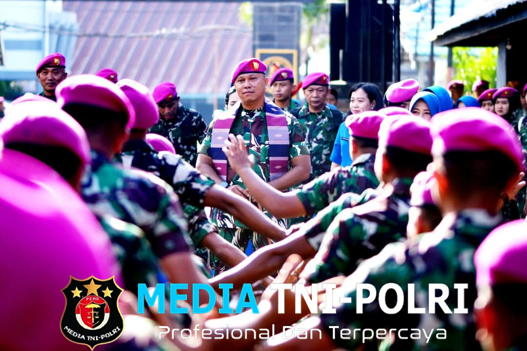 Komandan Pasmar 2 Kunjungi Prajurit Yonmarhanlan VI Makassar