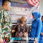 Batalyon Marinir Pertahanan Pangkalan XI Laksanakan Anjangsana ke Warakawuri