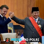 Hangat dan Bersahaja, Presiden Prabowo dan Presiden Macron Makan Siang Bersama Taruna Akmil