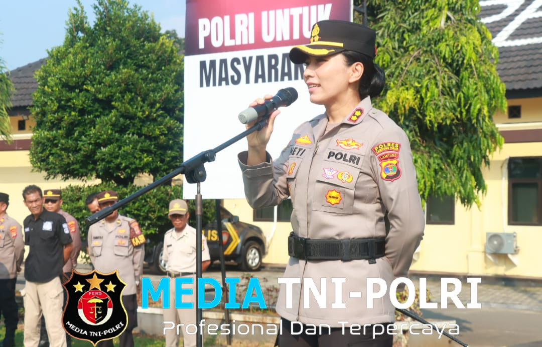 Polres Lampung Timur Gelar Apel Siaga May Day
