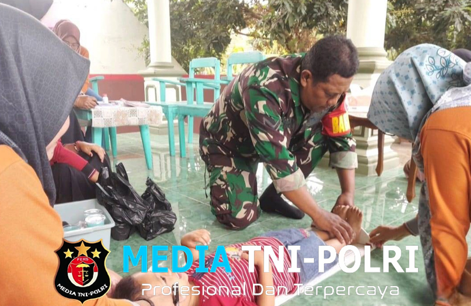 Babinsa Desa Jati Aktif Dampingi Posyandu, Cegah Stunting Demi Anak Indonesia Sehat