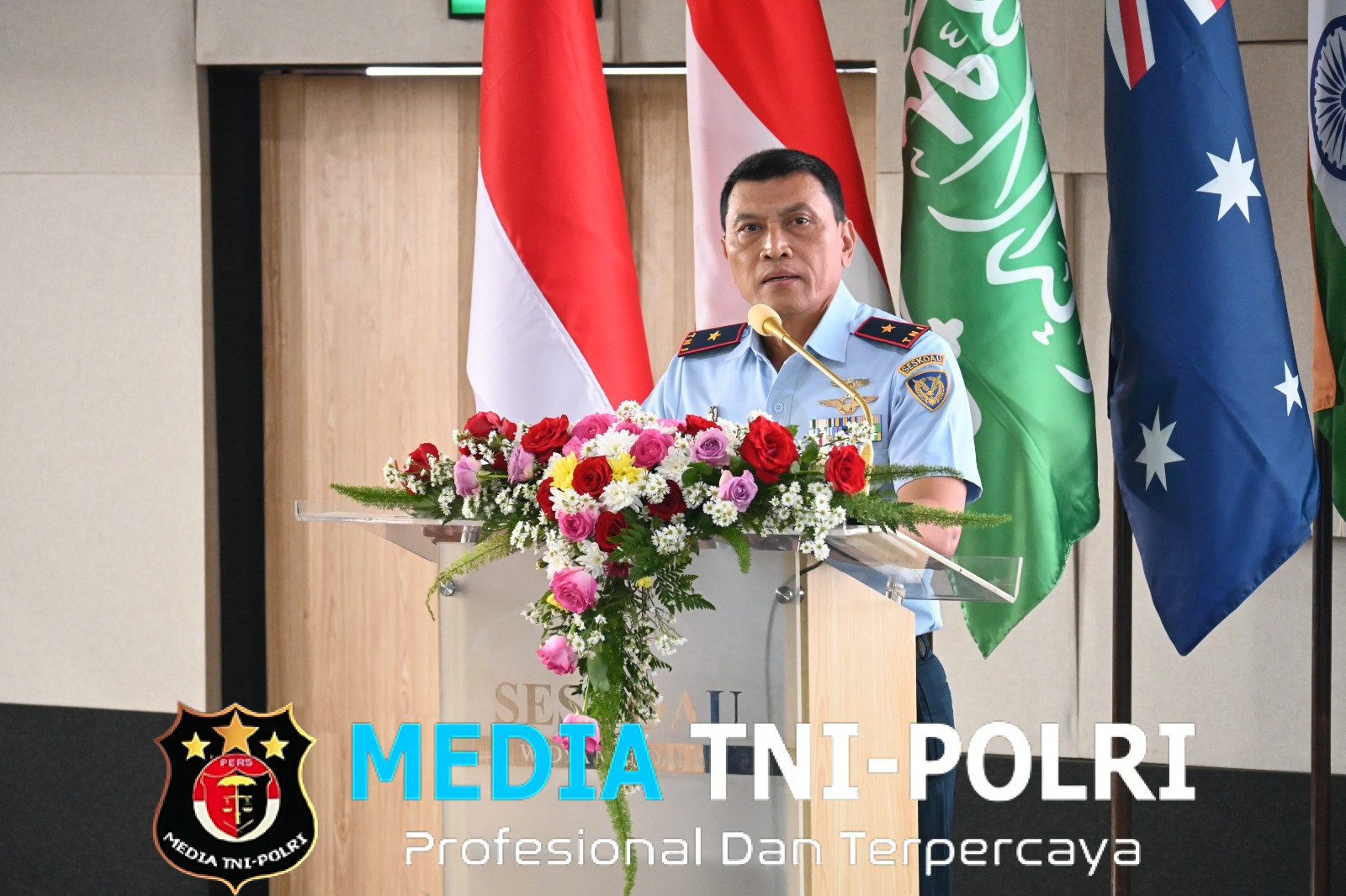 Pasis Seskoau Angkatan ke-62 Diperkuat Wawasan Kepemimpinan Strategis Lewat Studium Generale