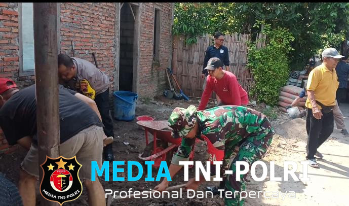 Peduli Warga Binaaan, Serda Ichsan Terjun Lansung Bantu Rehab Rumah