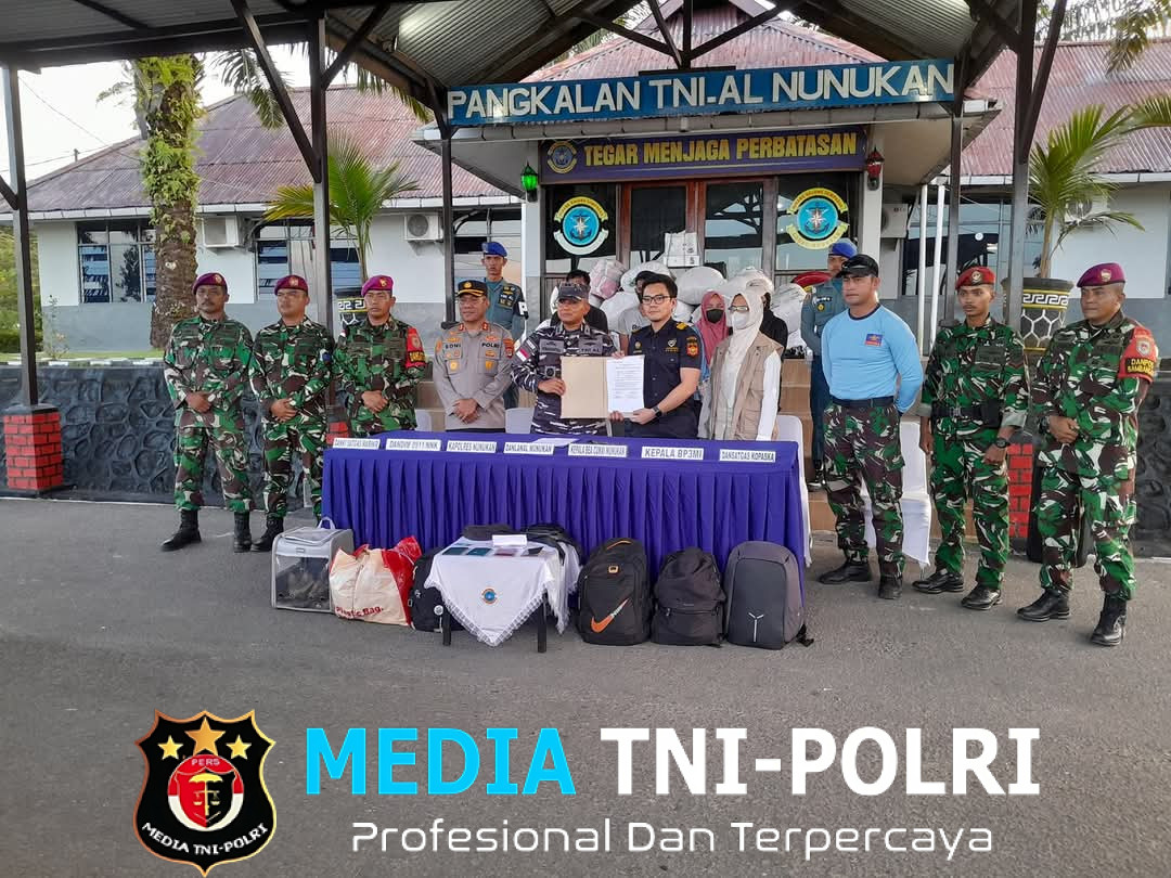 Satgasmar Pam Ambalat XXX Berhasil Gagalkan Penyelundupan Ballpress dari Malaysia