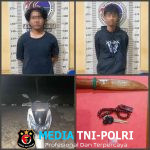Polres Tulang Bawang Barat Amankan Dua Pemuda Karena Kedapatan Memiliki Narkotika Jenis Shabu