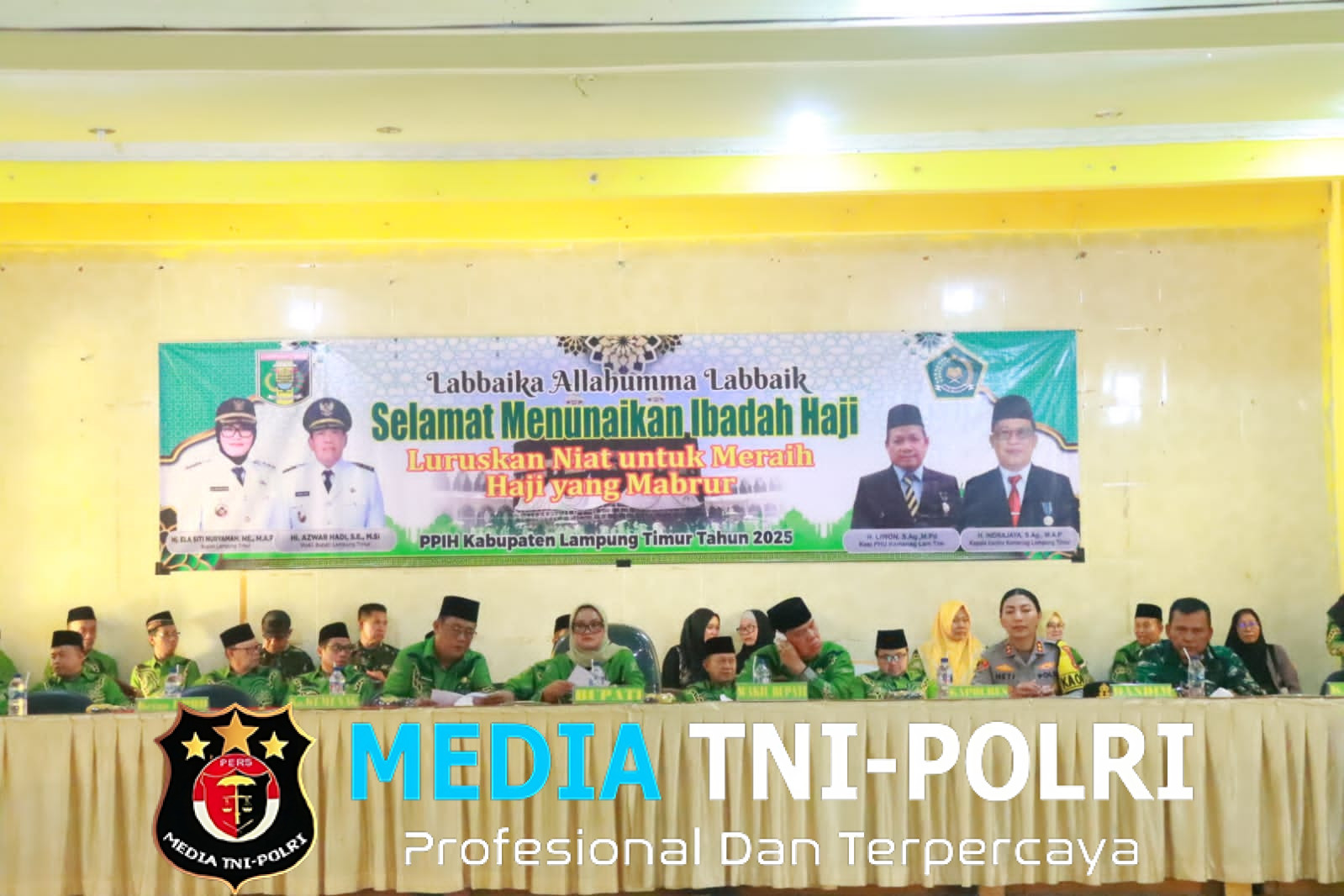 Kapolres Lampung Timur Hadiri Pelepasan Jamaah Haji