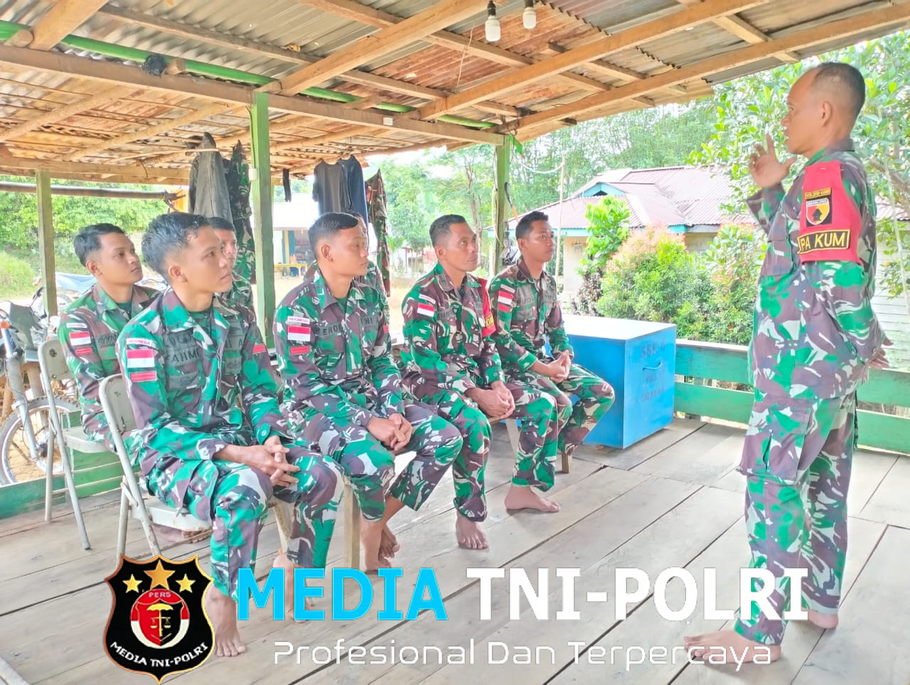 Dansatgas Yonzipur 5/ABW Gelar Sosialisasi Hukum Untuk Tingkatkan Disiplin dan Profesionalisme