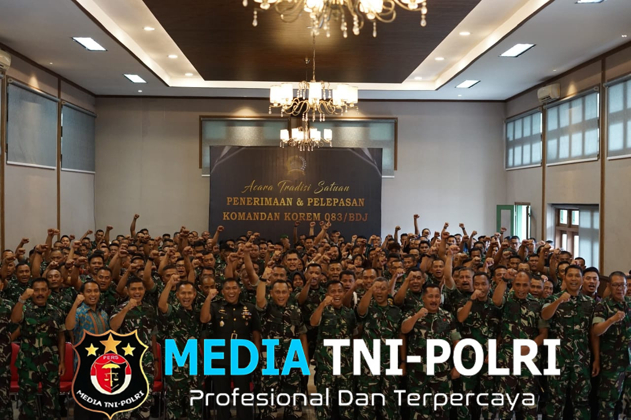Jelang Berakhirnya Masa Tugas, Danrem 083/Bdj,Sampaikan Hal Ini