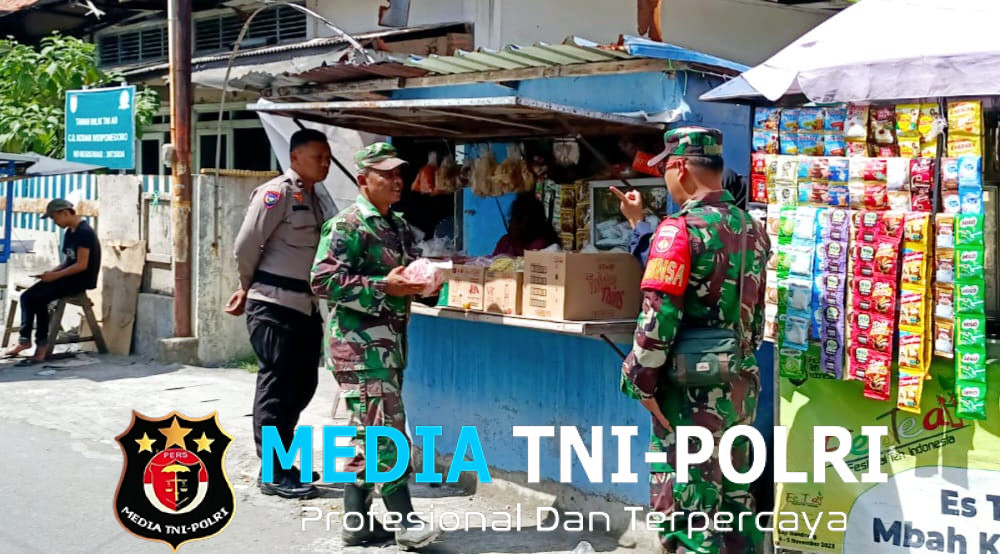 Dengan Methode Binwanwil, Babinsa Kratonan Berikan Motivasi Pelaku UMKM di Wilayah Binaan