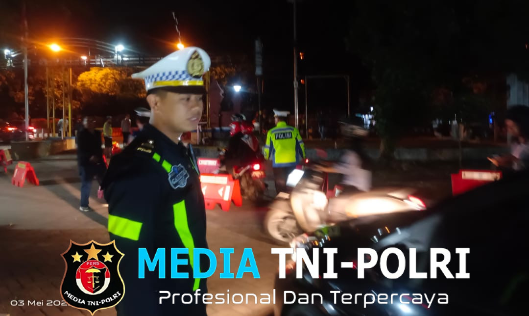 Operasi Gabungan Cipta kondisi Polres Kediri Kota, Jaring Puluhan Pelanggar Lalu Lintas