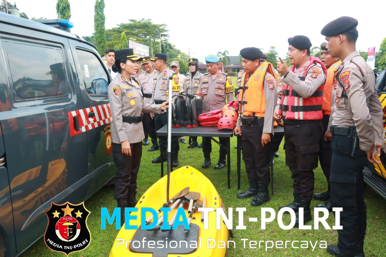 Jaga Sikap Tampang Personel, Kapolres Lampung Timur Siapkan Pangkas Rambut Gratis