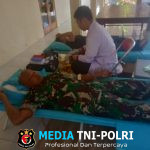 Wujud Peduli Kemanusiaan Babinsa Gombang Turut Donor Darah