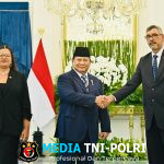 Presiden Prabowo Terima Surat Kepercayaan Delapan Duta Besar Negara Sahabat di Istana Merdeka