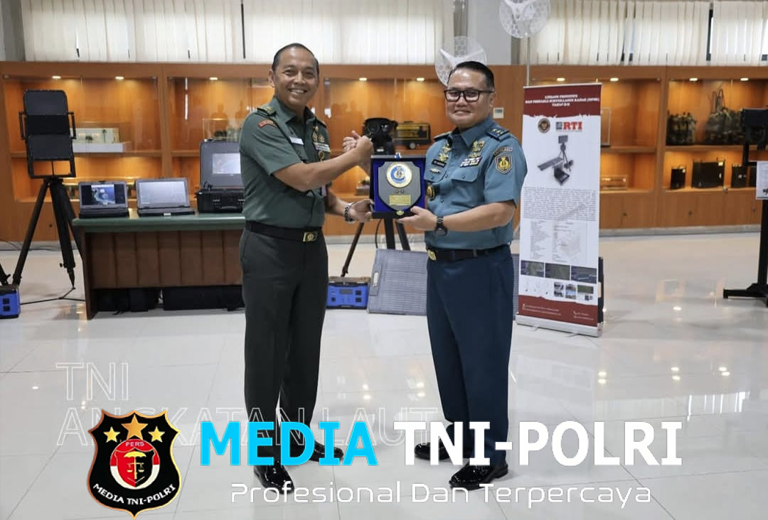 Askomlek Kasal Kembangkan Inovasi Teknologi Pertahanan Nasional dengan Berkunjung ke Balitbang Kemhan RI