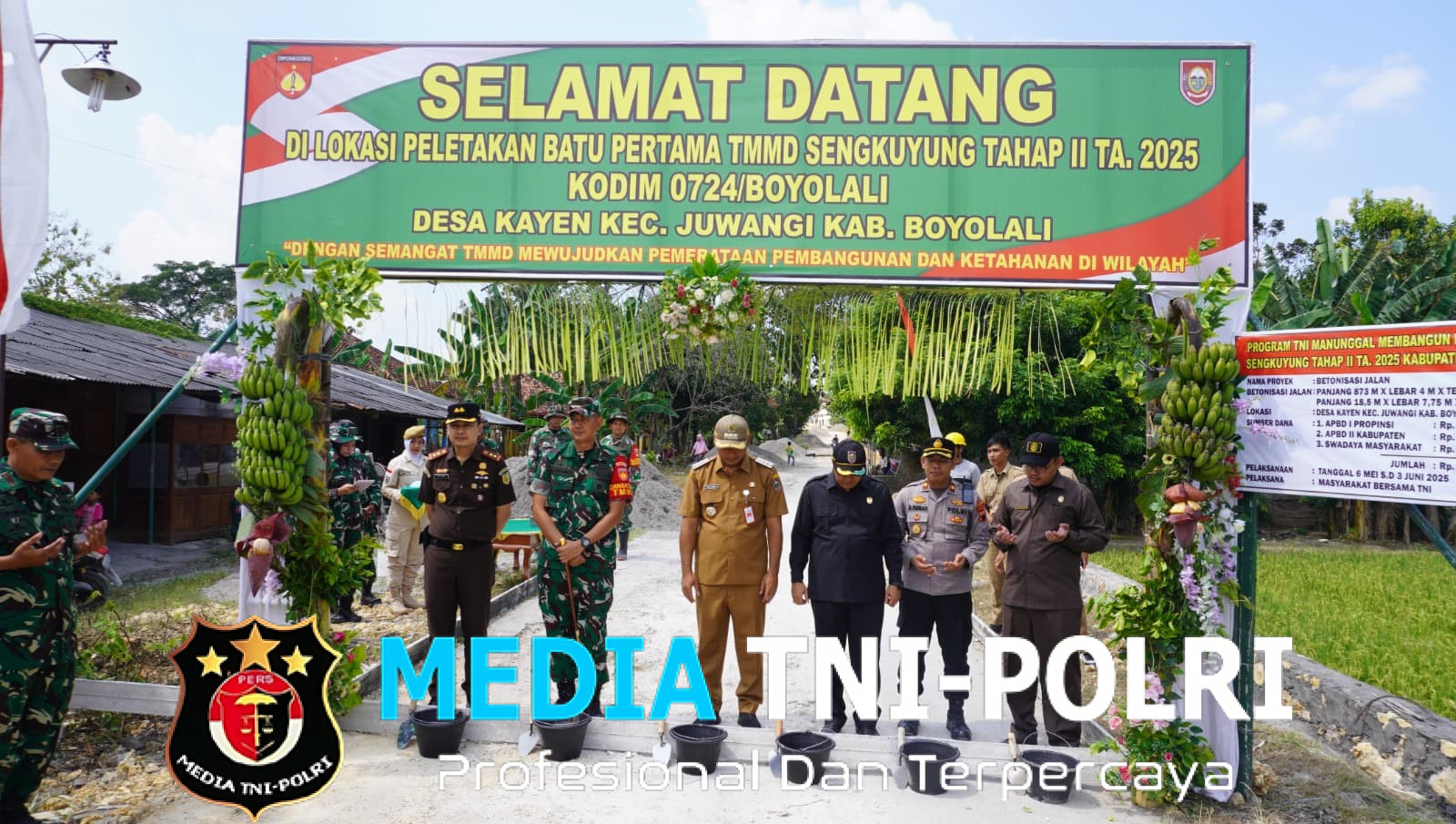 TMMD Wujud Pemerataan Pembangunan Daerah