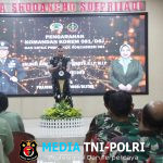 Dandim 0808 Sambut Kunjungan Kerja Danrem 081/DSJ Ke Kodim Blitar