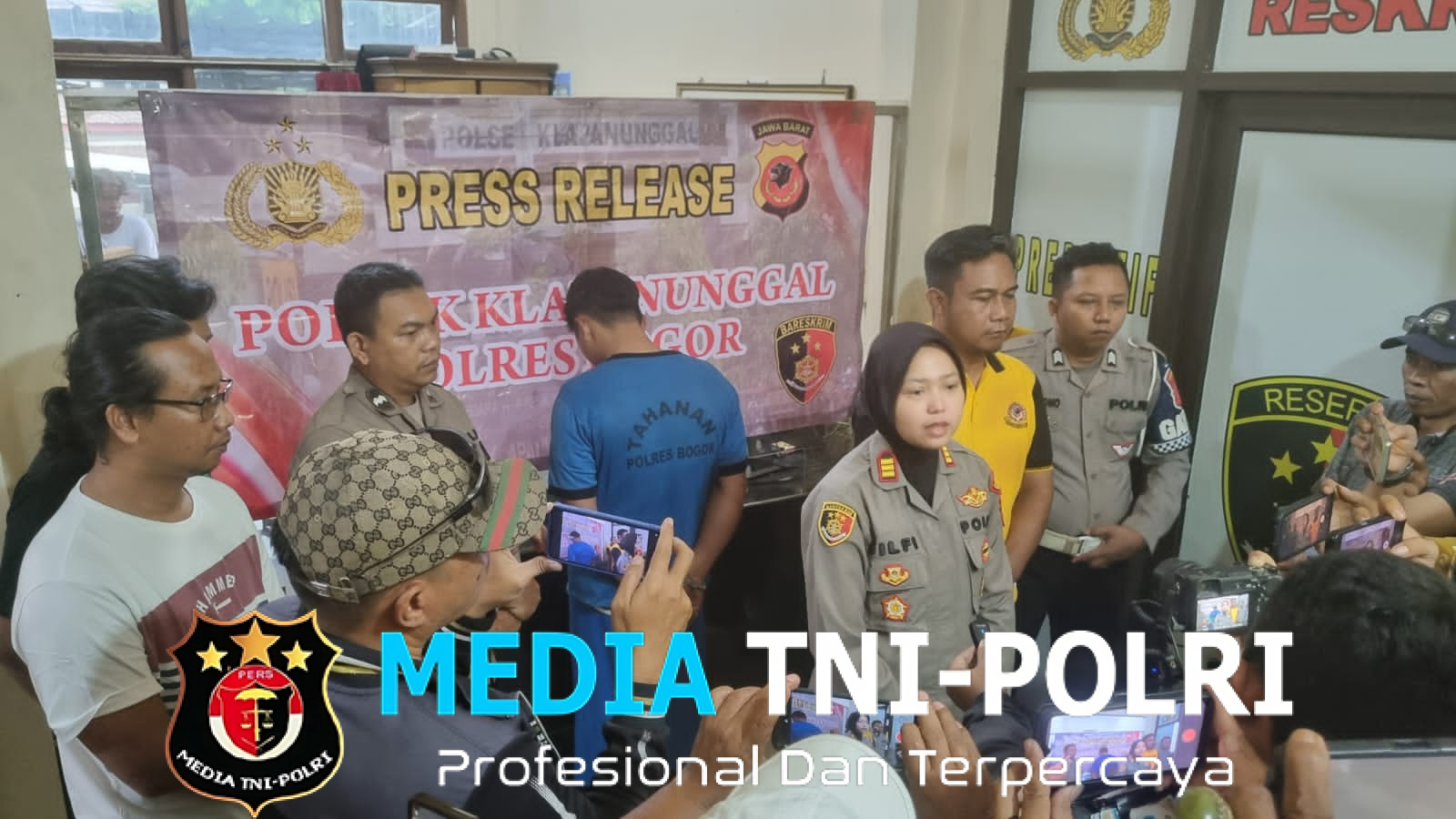 Polsek Klapanunggal Telah Menetapkan Tersangka Penganiayaan yang Videonya Beredar Viral di Medsos