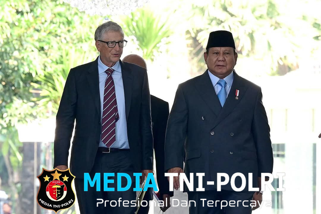 Presiden Prabowo Terima Kunjungan Bill Gates di Istana Merdeka