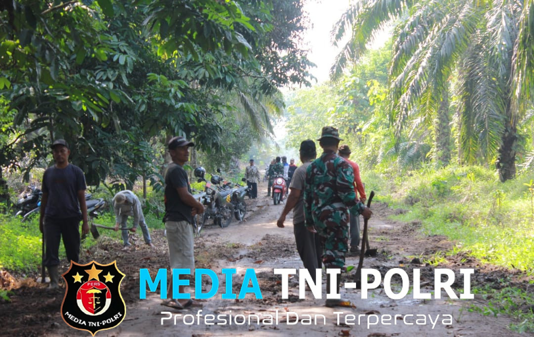 Satgas TMMD Ke 124 Kodim 0320 Dumai Pasang Target, Agar Akses Jalan Kelurahan Bukit Kayu Kapur Tepat Waktu
