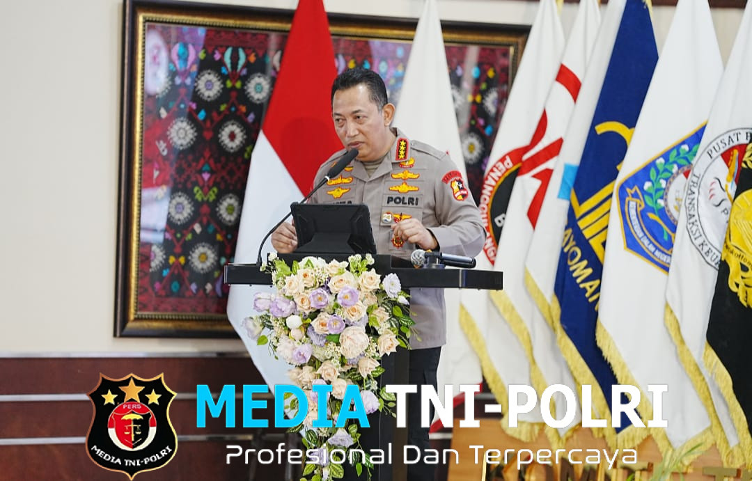 Kapolri Hadiri Promensisko TPPU & TPPT Komitmen Perangi Kejahatan Siber