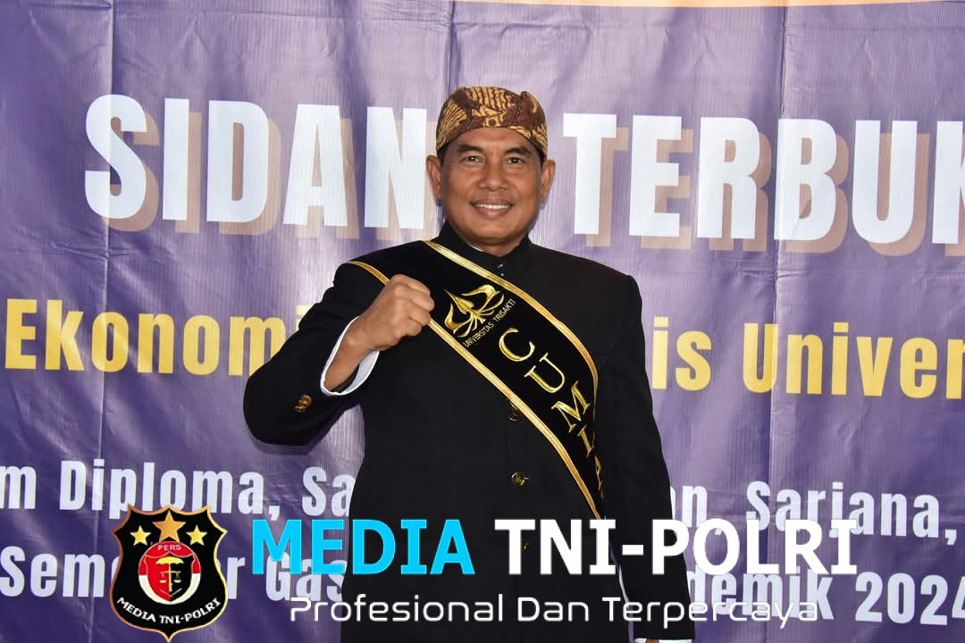 Sidang Terbuka Yudisium, Dankormar Lulus Cum Laude Program Doktor Feb Trisakti