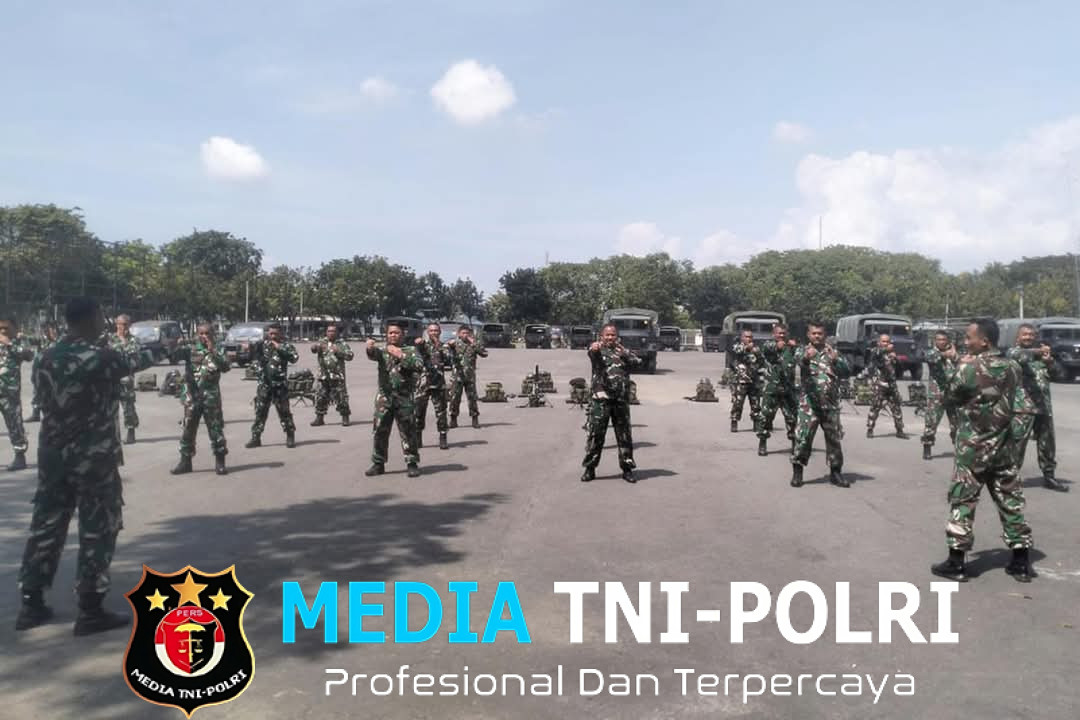 Pertajam Jiwa Petarung, Prajurit Yonif 1 Marinir Latihan Beladiri Taktis